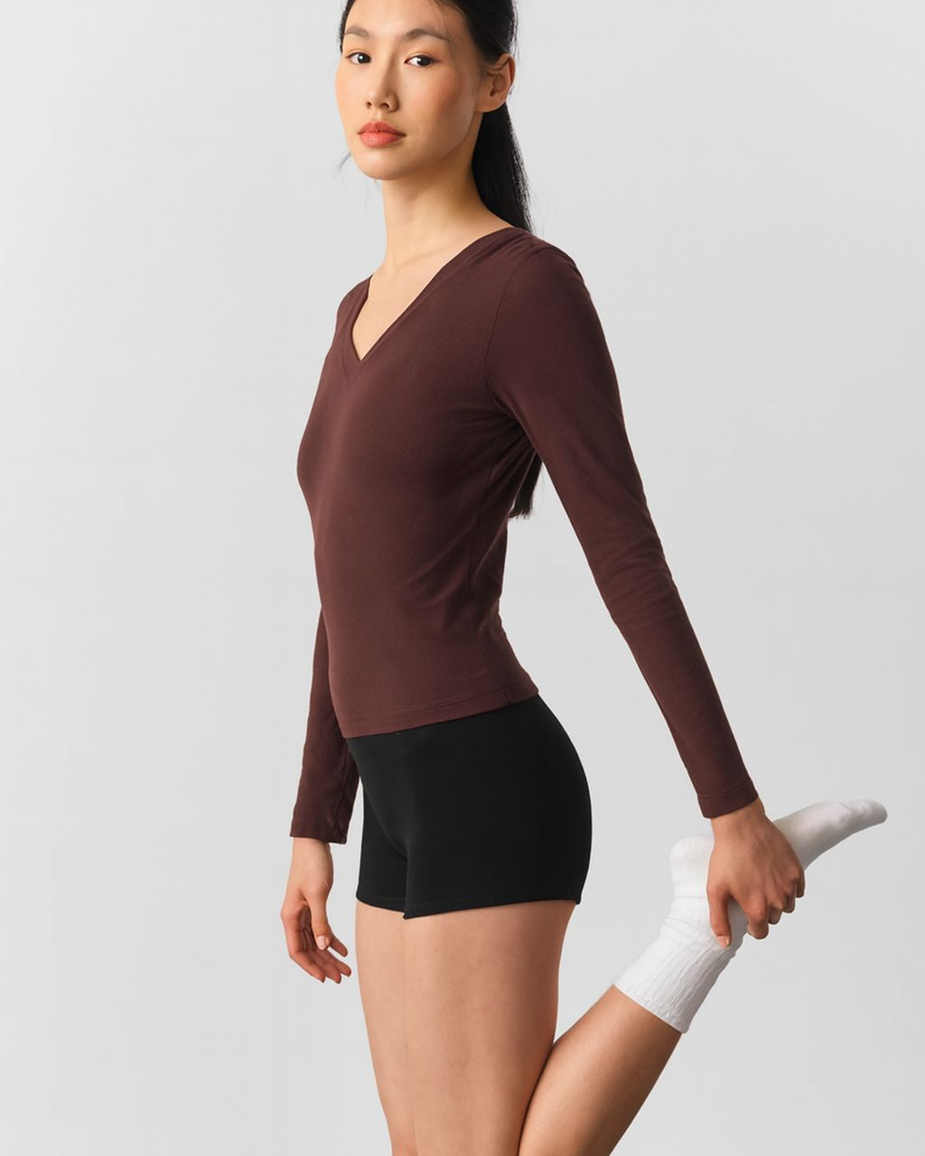 Ease V-Neck Longsleeve - Terraloop