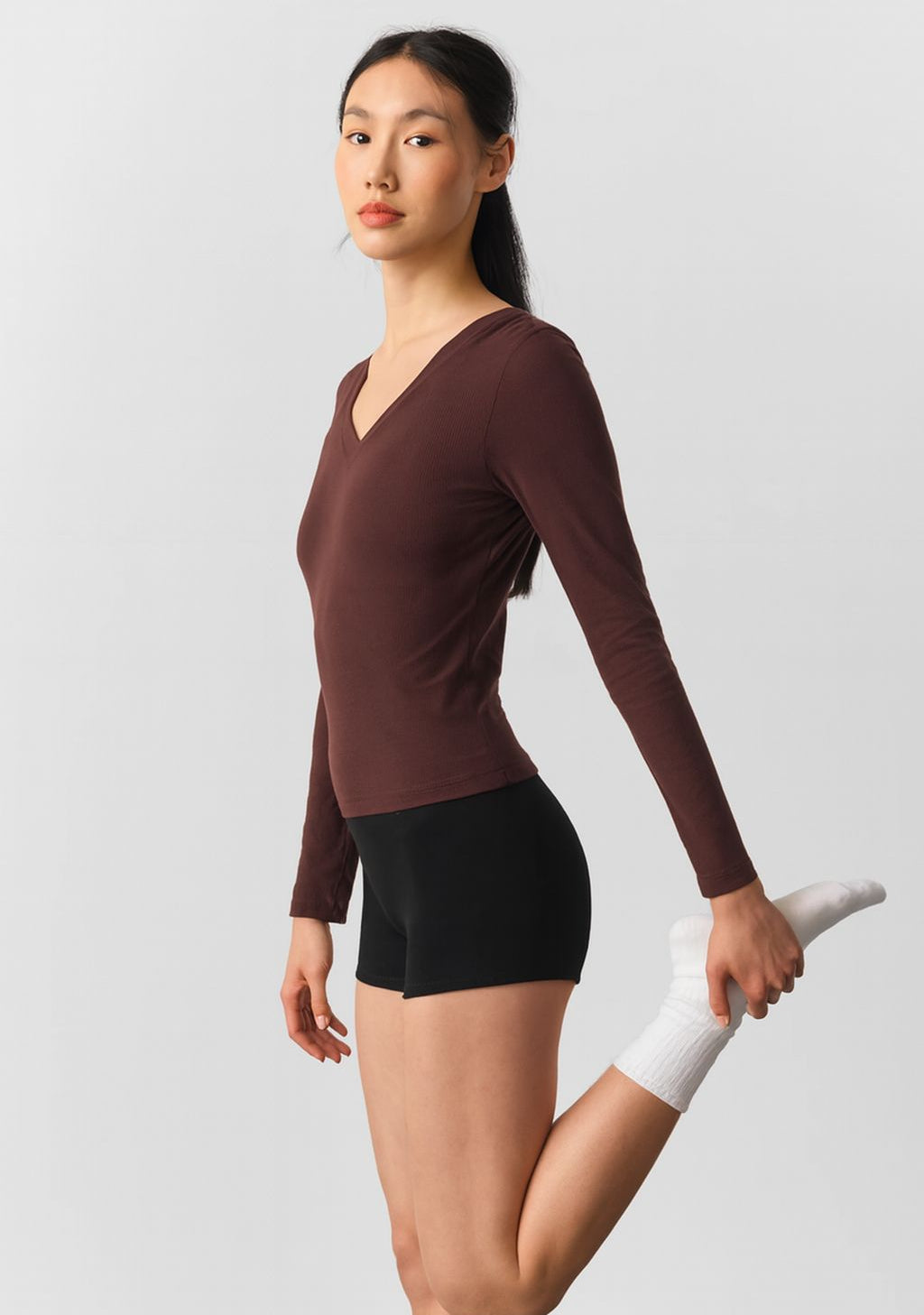 Ease V-Neck Longsleeve - Terraloop