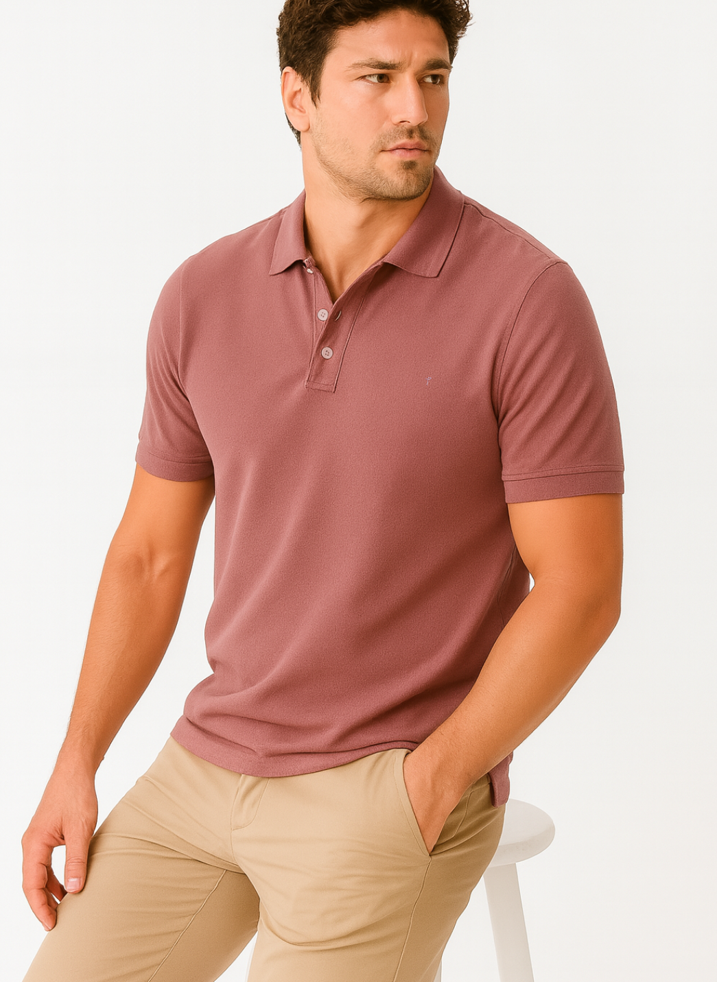 PrimeKnit Polo Tshirt - Terraloop