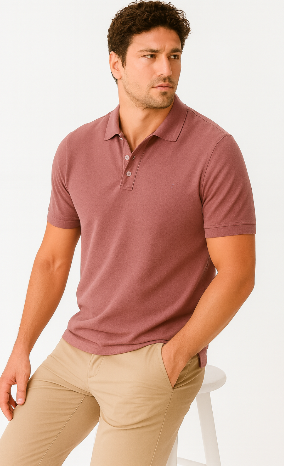 PrimeKnit Polo Tshirt - Terraloop