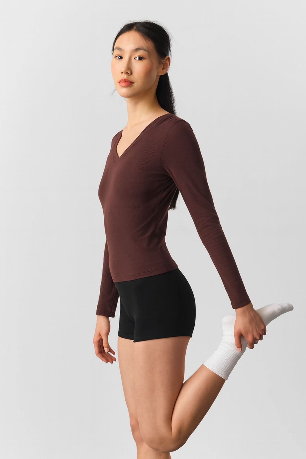 Ease V-Neck Longsleeve - Terraloop