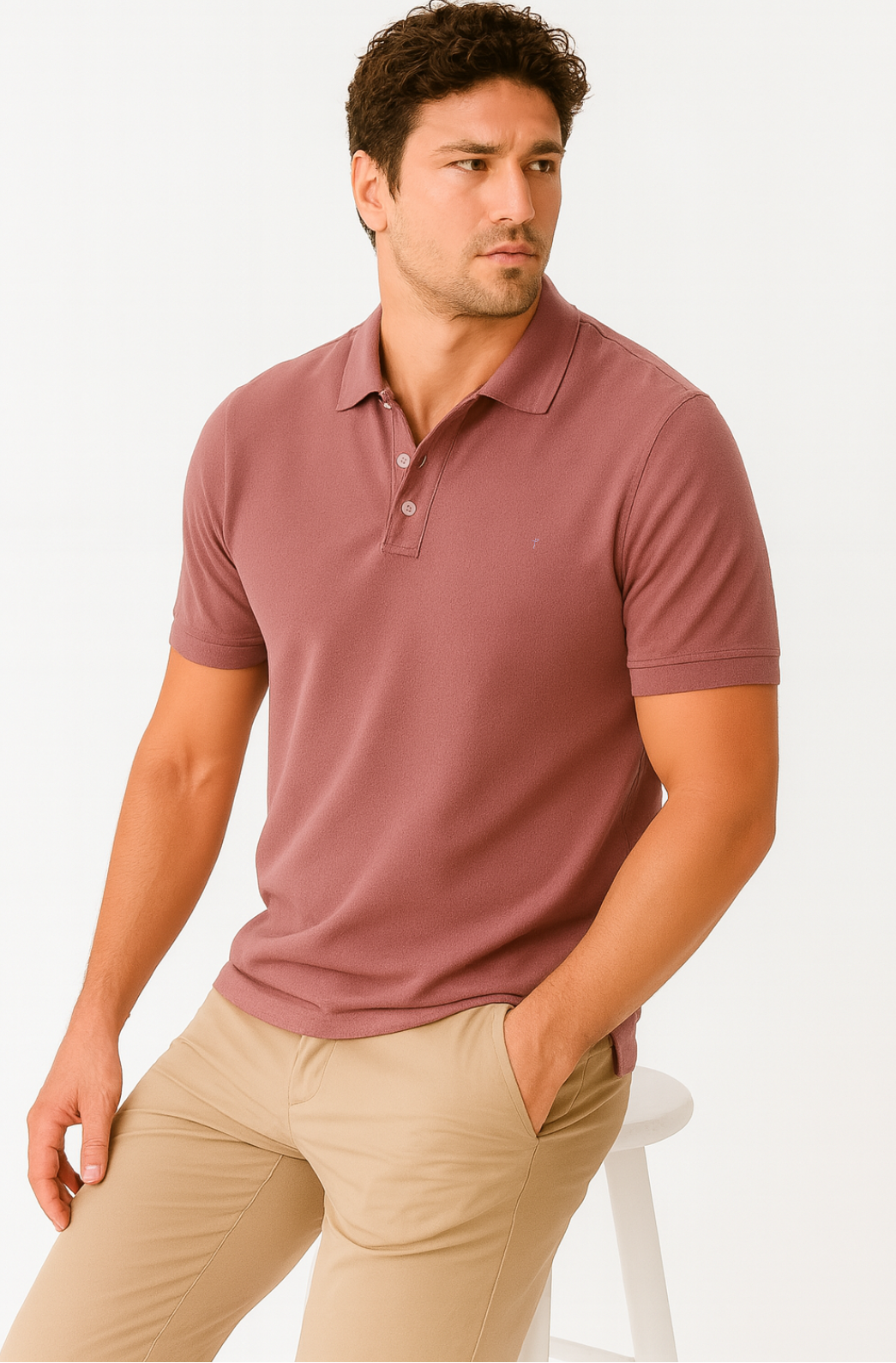 PrimeKnit Polo Tshirt - Terraloop